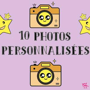 🌟📸 10 photos personnalisées 📸🌟