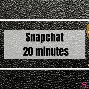Session Snapchat 20"
